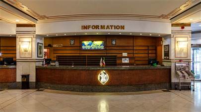 پذیرش هتل لاله تهران پذیرش هتل لاله تهران